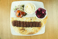 Halve menu